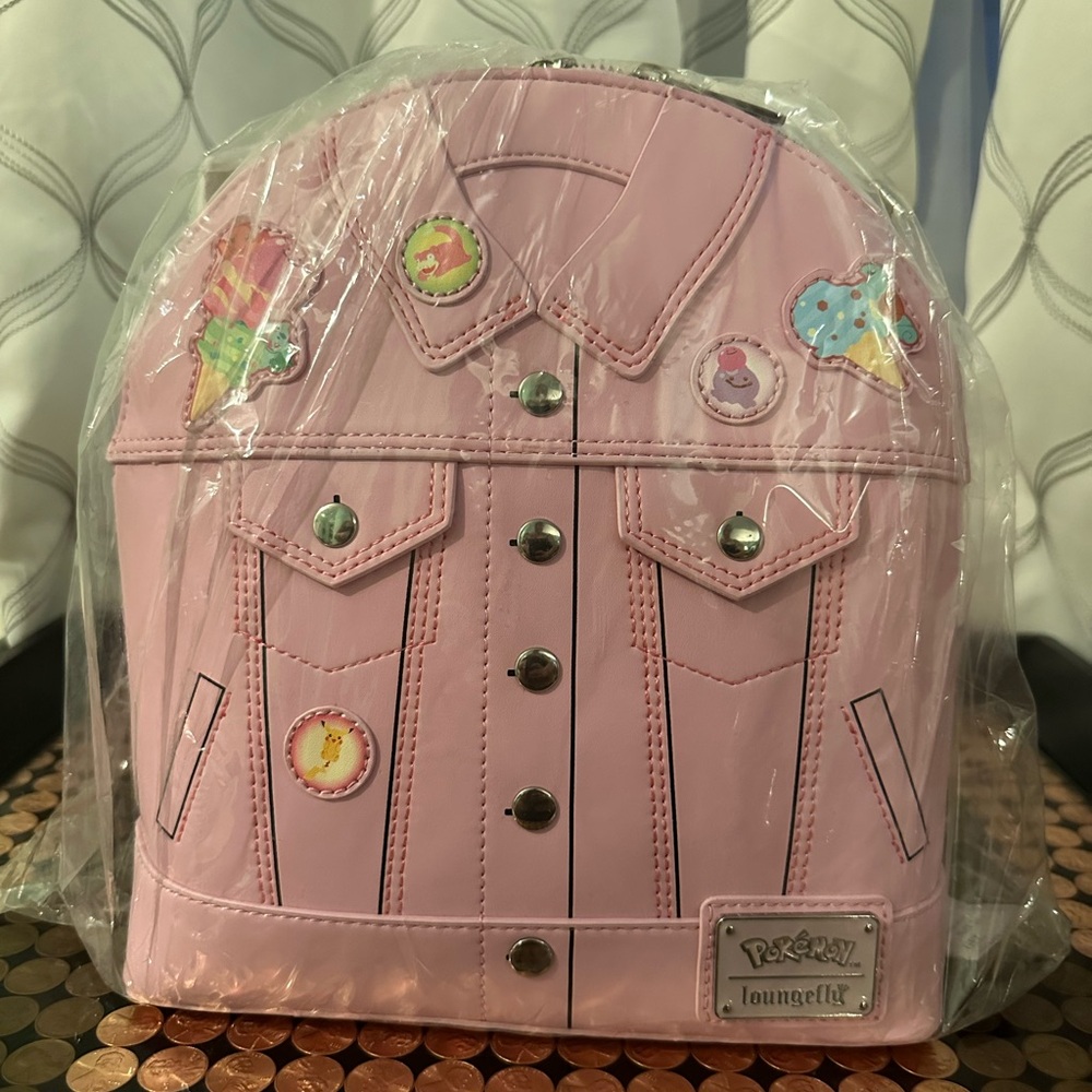 BNWT Loungefly Pokémon icecream mini backpack